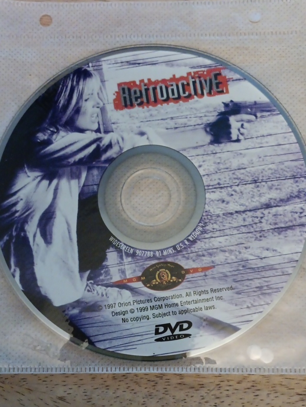 Retroactive (DVD) *NO CASE*